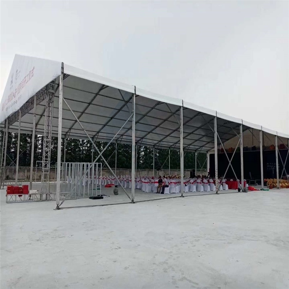 100x50 Aluminium Structure Clear Span Aircraft Hangar Warehouse Tent