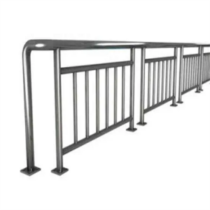 China Factory directly sale Galvanized steel Bridge Road parapet handrail stainless steel freeway road railing Guard rail