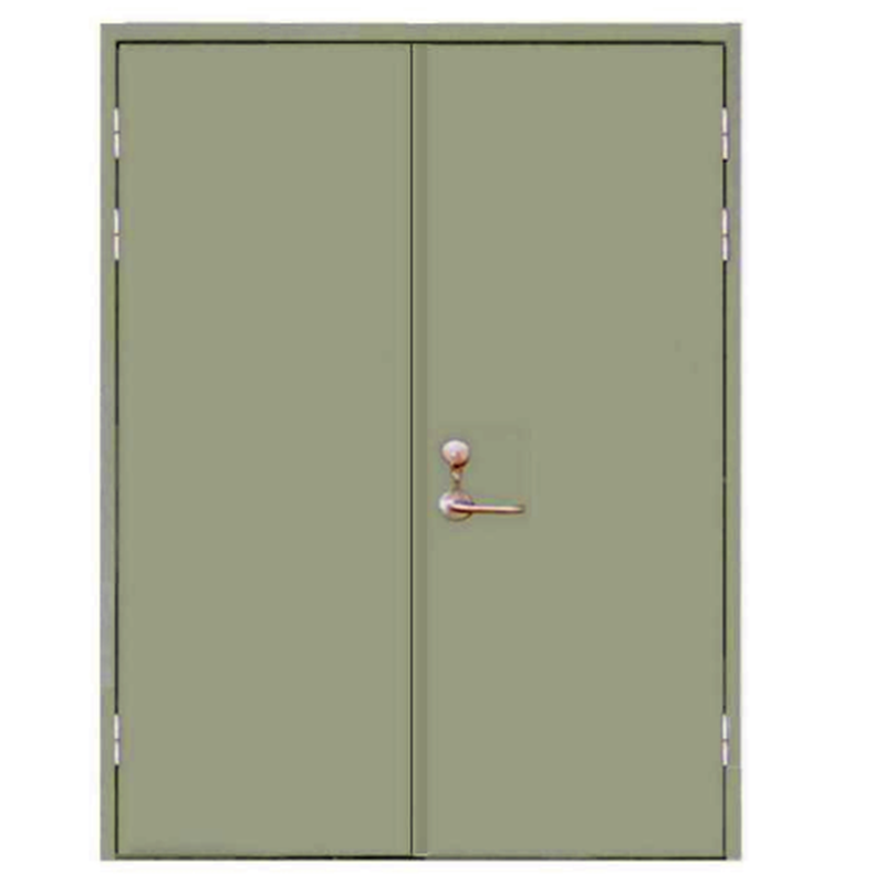 Latest Design 2 Hours Safety Fire Resistant Rated Door Steel, Myanmar Steel Fire Door, Fireproof Rated Wooden Door