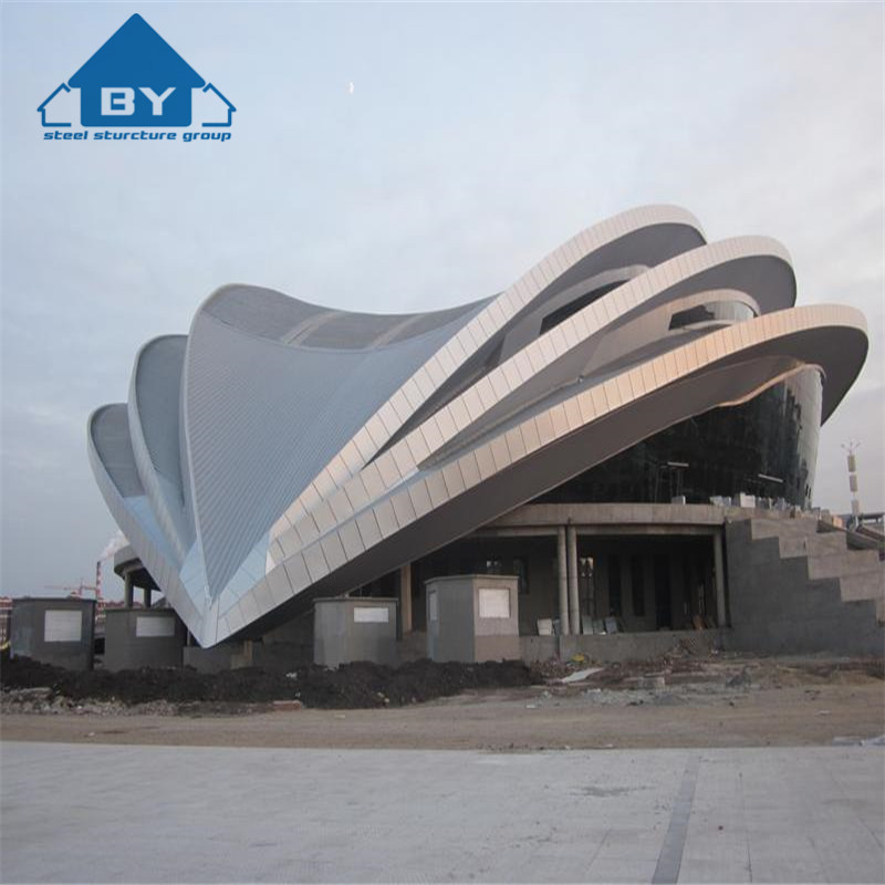 Prefabricated High Rise Community Metal frame Buildings Church Hotel Office Steel Structure residential Building