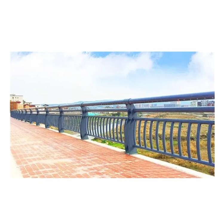 Customized Hot galvanizing Steel Structure Bridge guardrail Outdoor structural steel fabrication stainless steel railings