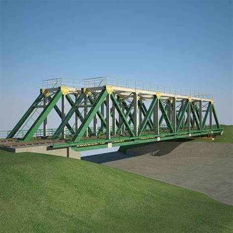 High Quality Hot Dip Galvanized  CB200 Bailey Bridge Low Cost  Quick Build Steel Structure Bailey Bridge