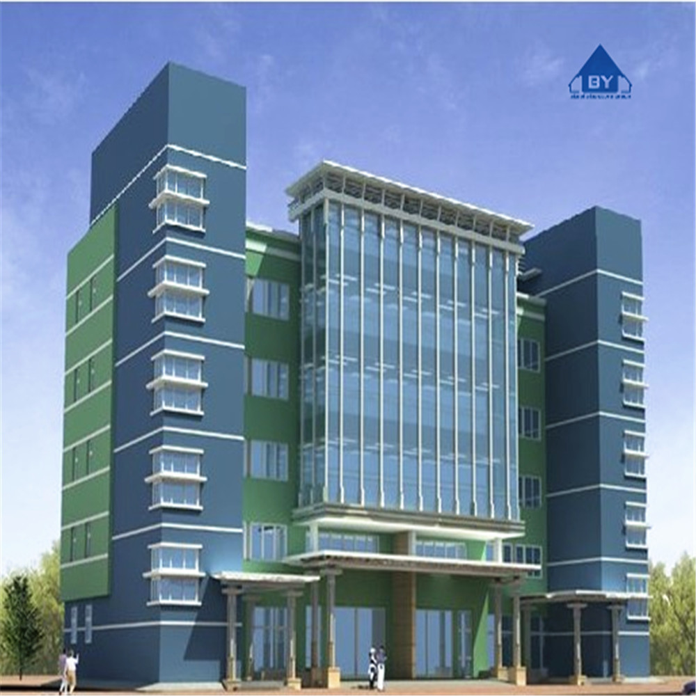 Prefabricated High Rise Community Metal frame Buildings Church Hotel Office Steel Structure residential Building