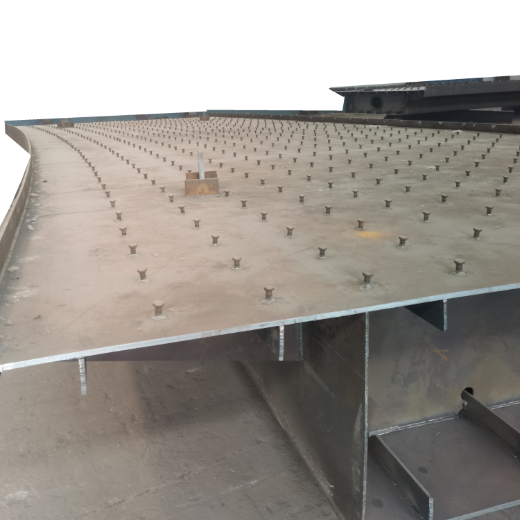 A992 A572 Q345 structural steel beam fabrication welded hot dipped galvanized steel plate girder for steel structure bridge