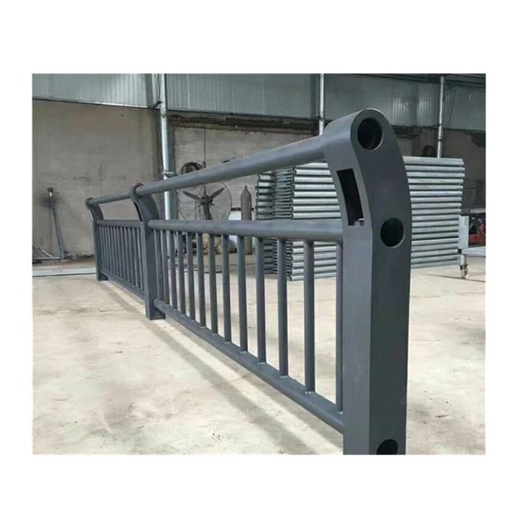 Customized Hot galvanizing Steel Structure Bridge guardrail Outdoor structural steel fabrication stainless steel railings