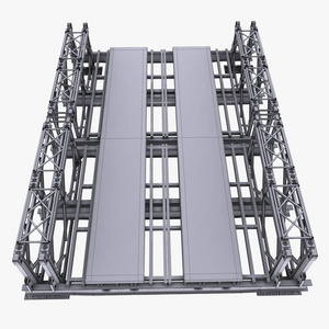 Factory direct sales cheap price galvanized steel truss bailey bridge