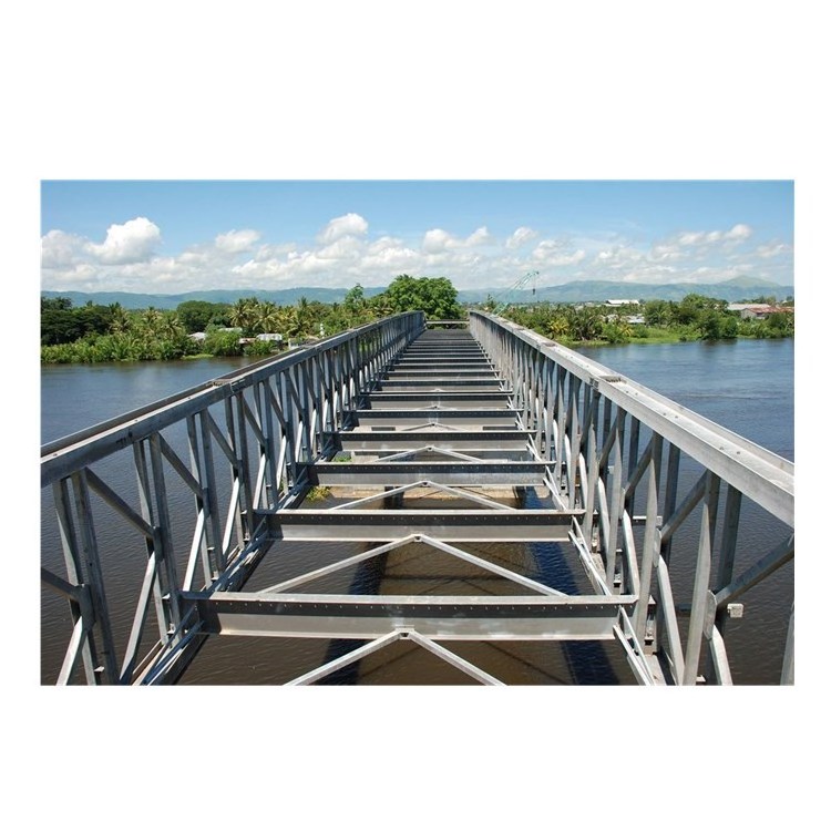 Long Life China Manufacturer Prefabricated High Strength Steel Bridge Bailey bridge