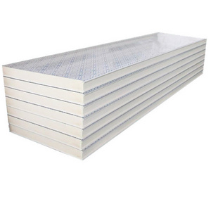 2023 Best sale 150mm color steel Insulation wall pu polyurethane sandwich panel cool room cold storage panel