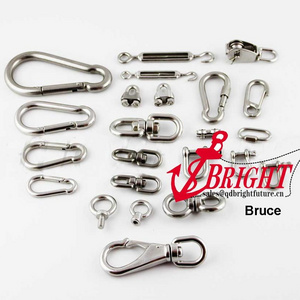 Hot sale din 5299 stainless steel carabiner