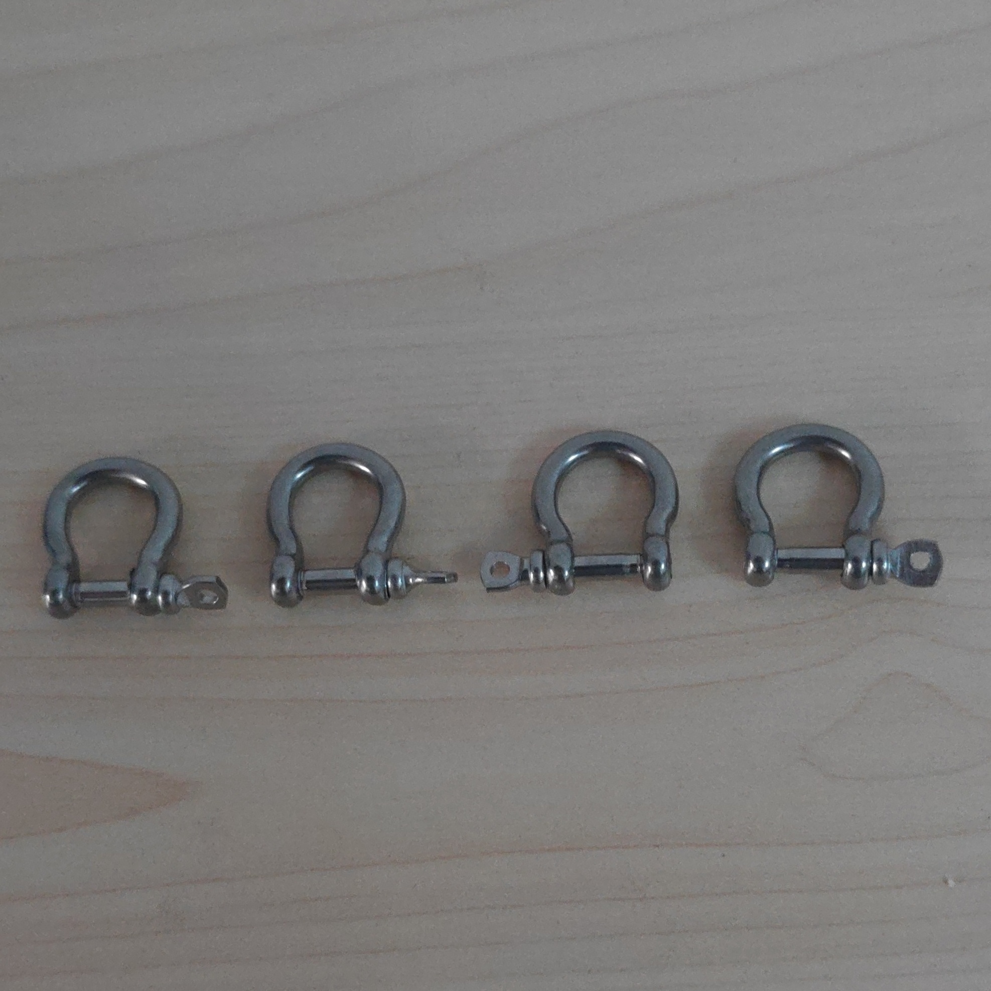 3mm European Bow type stainless steel 316 shackle  with high quality