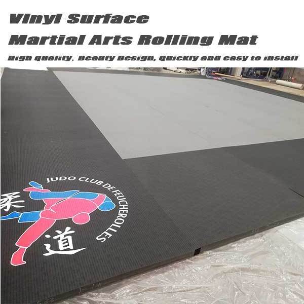 40mm Thickness MMA rollout mat mma used wrestling mats roll out bjj mats cheap martial arts tatami for judo