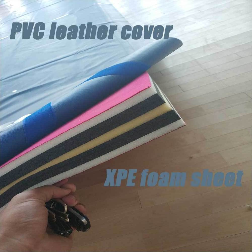 Factory Price 12m Traditional Wrestling Classical Wrestling Mat Used PVC Leather Vinyl Cover XPE Foam Mat For Sale