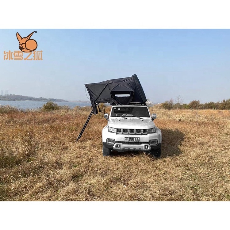 2021 BXZH 4 Person Camper ABS Fold Awning Used Soft Hardshell Rts Car Roof Top Rooftop Tents