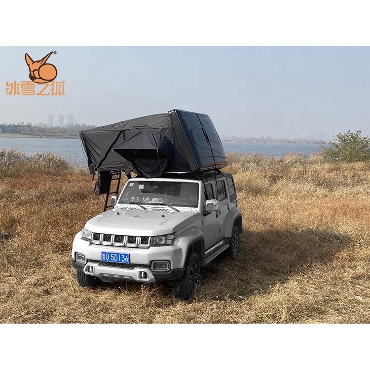 2021 BXZH 4 Person Camper ABS Fold Awning Used Soft Hardshell Rts Car Roof Top Rooftop Tents