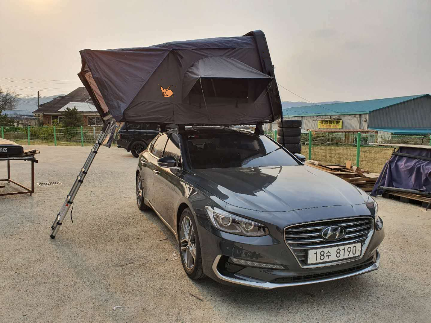 Folding Automatic Suv Camping Car Rooftop Abs Clam Shell Roof Top Tent