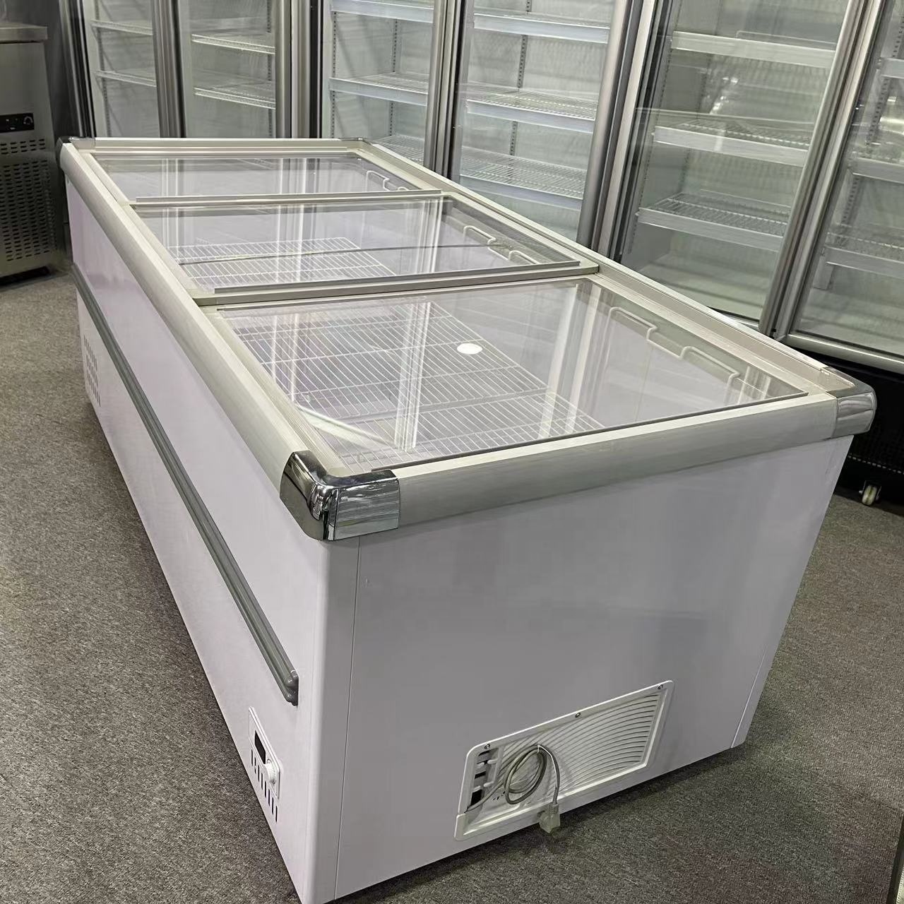 mini deep freezer low price large capacity freezer chest freezer small