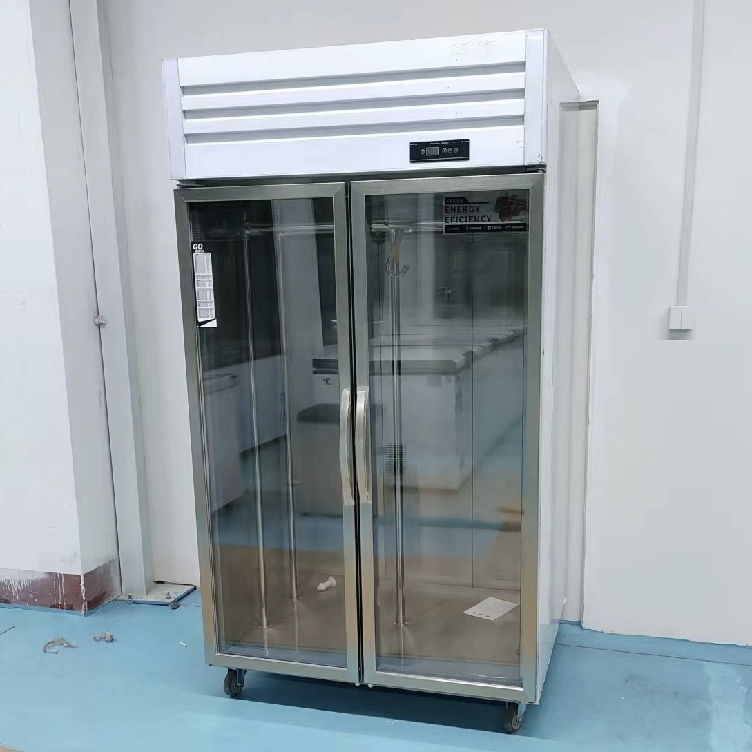 Display Cooler Open Case Produce Fridge Dry Aged Meat Aging Refrigerator Cabinet Dry Maturing Aging Fridg Refridgeator