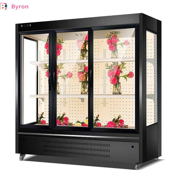 used flower refrigerator flowers refrigerated display cabinet refrigerators for flowers