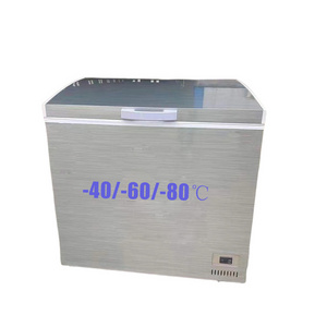 Wholesale -40/60/80 Degree Deep Freezer Plasma Dry Ice Storage Ultra Low Temperature Freezer