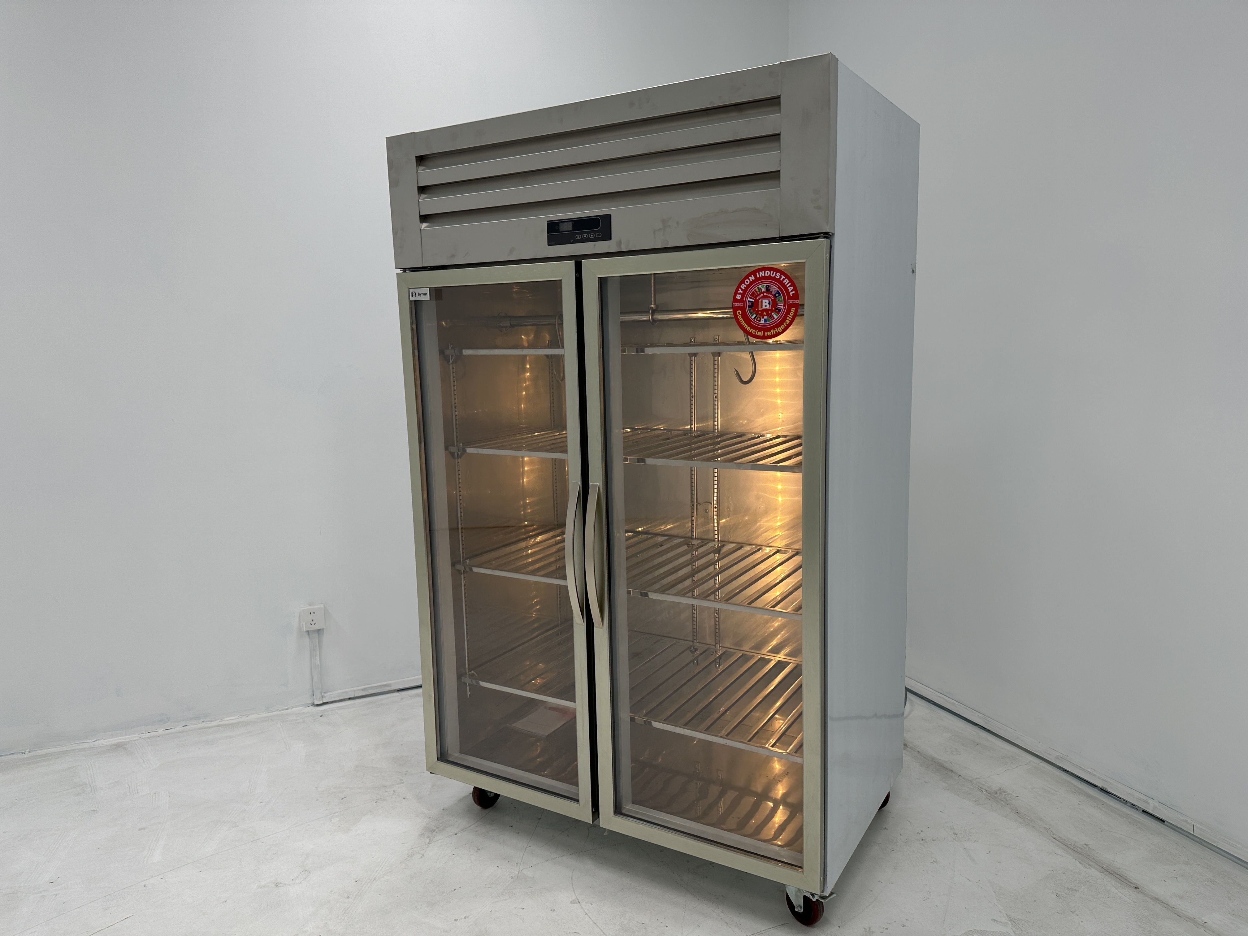 Display Cooler Open Case Produce Fridge Dry Aged Meat Aging Refrigerator Cabinet Dry Maturing Aging Fridg Refridgeator