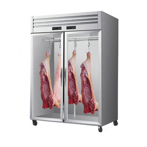 equipment hanging Pork beef mutton frozen meat display Supermarket wholesale commercial cooler freezer Refrigerators