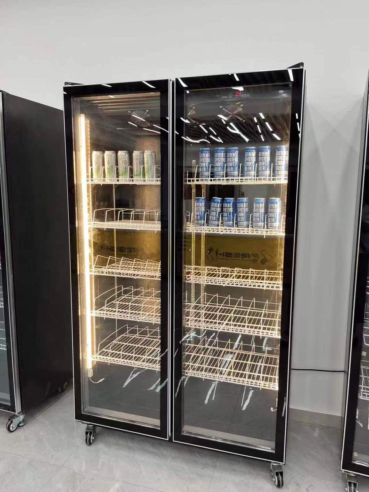 Commercial freezer showcase pepsi Display Refrigerator upright display fridge for supermarket hotel  juice display chiller