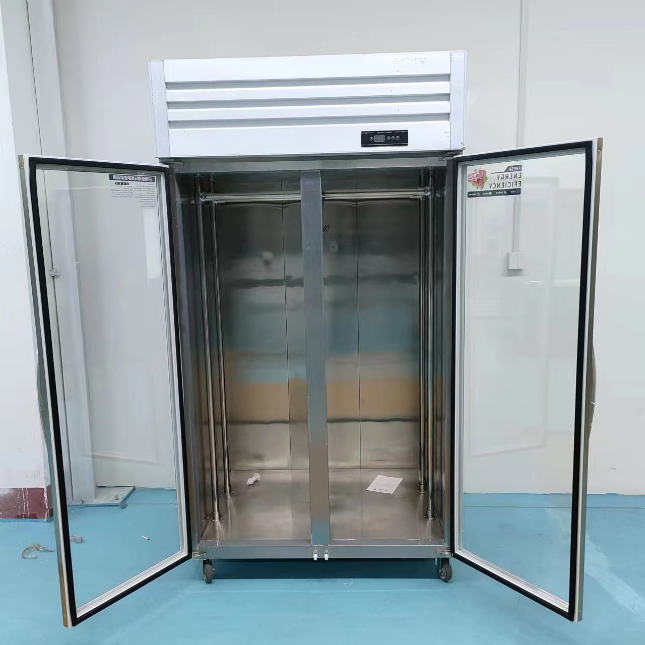 Display Cooler Open Case Produce Fridge Dry Aged Meat Aging Refrigerator Cabinet Dry Maturing Aging Fridg Refridgeator