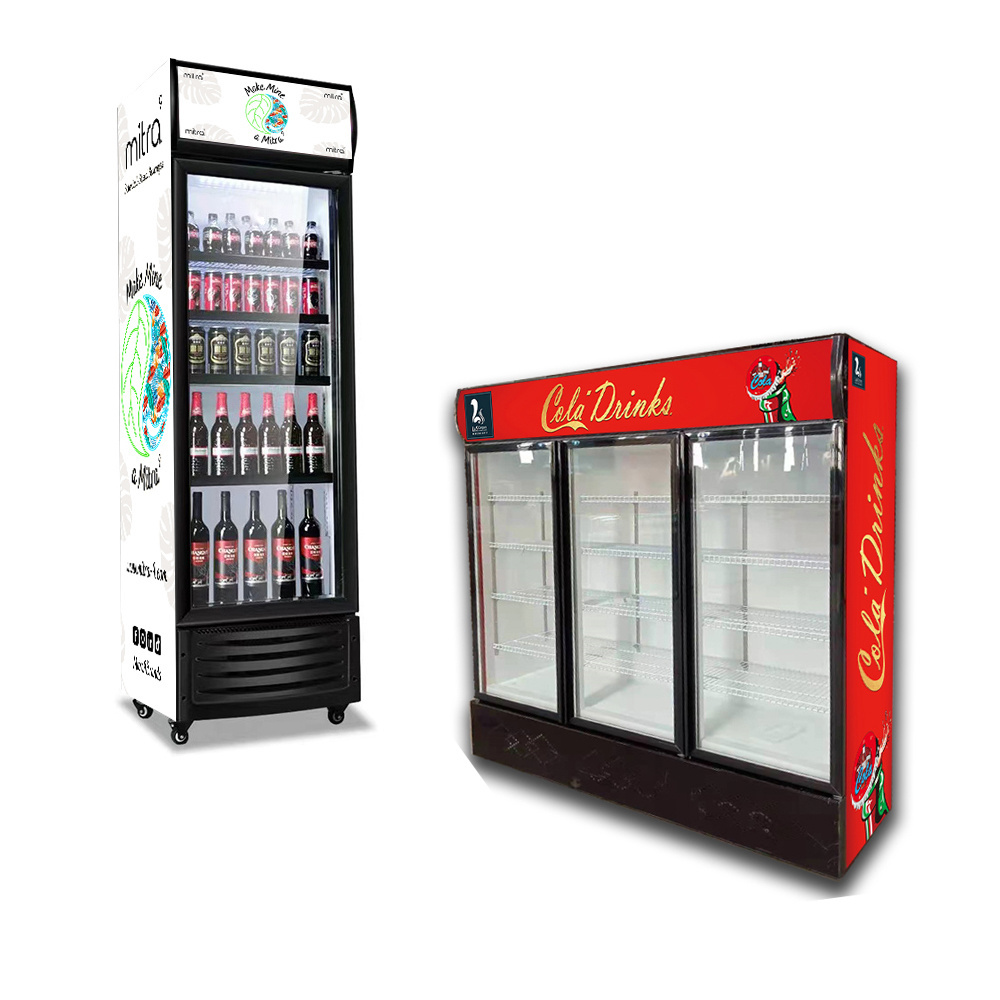 factory  vertical display fridge freezers second hand fridge showcase fridge  container