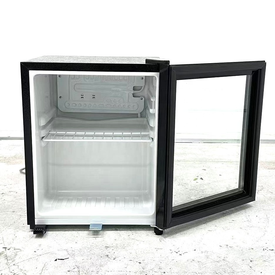 monster mini fridge chocolate cooler glass door fridge 195l minibar fridge