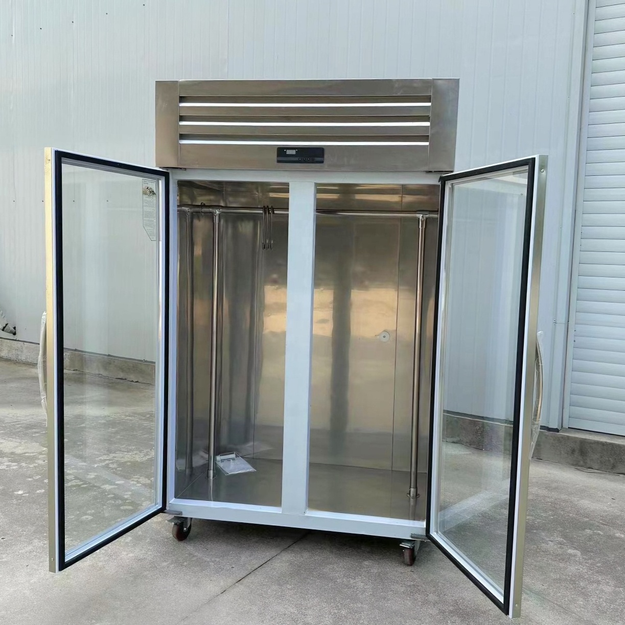 Commercial Refrigerators fresh meat freezer display Meat Hanging Refrigerator Cabinet meat cooler for hanging