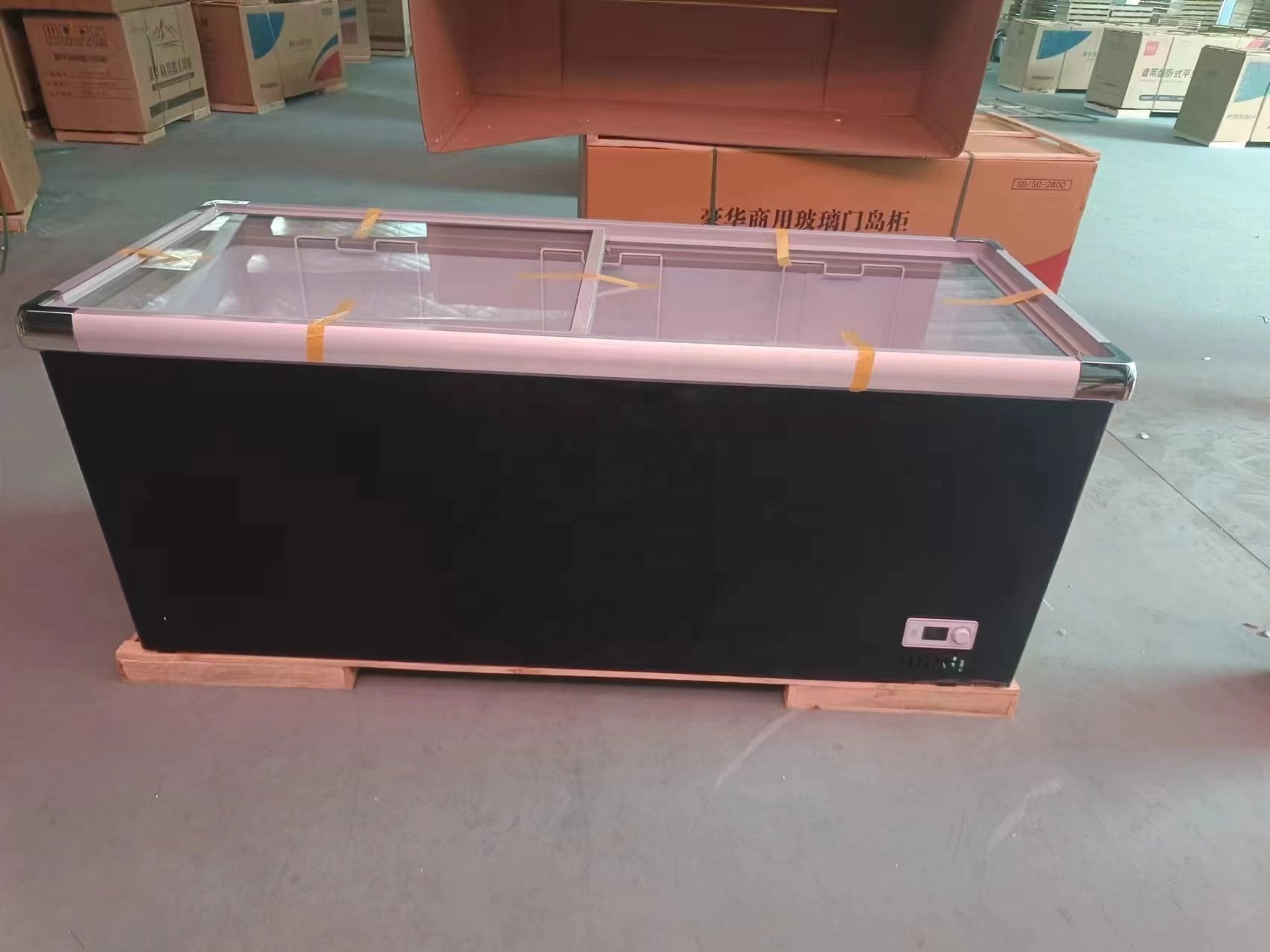 mini deep freezer low price large capacity freezer chest freezer small