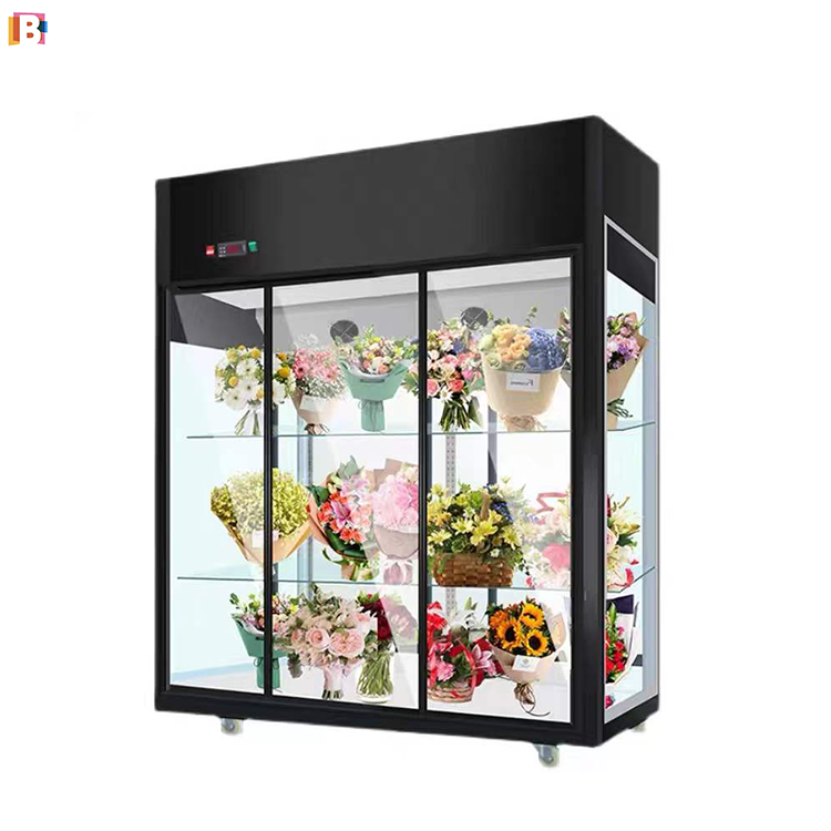 New Style Chiller Flower Display Fridge Used Showcase Refrigerators For Flowers