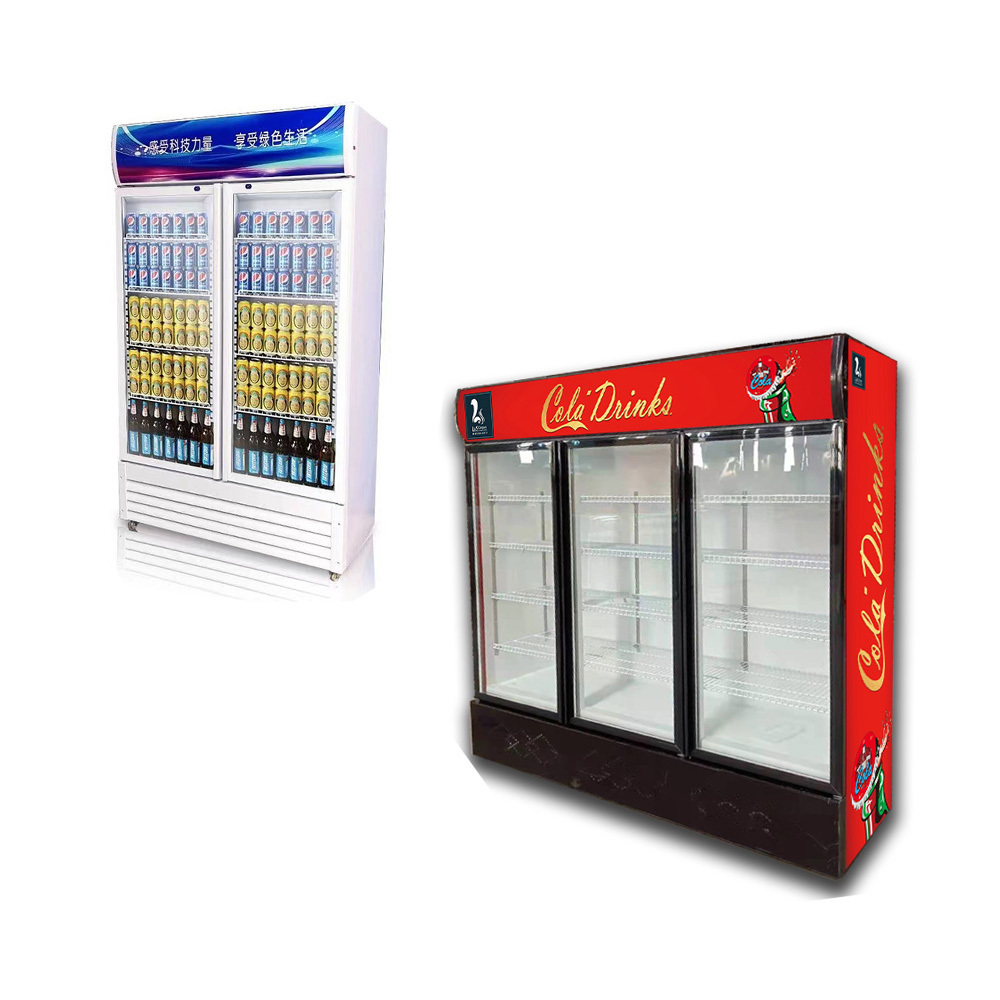 excellent triple door fridge glass door  lowes mini fridge and freezers Vertical display freezers fridges