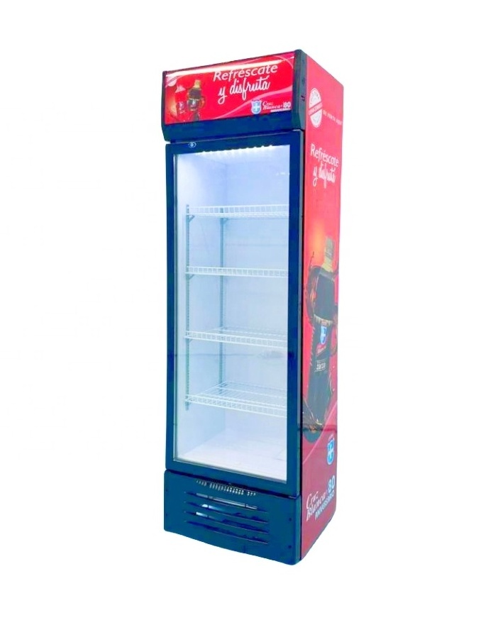 300L fridge refrigerator display fridge refrigerator food beverage cabinet fridge refrigerator