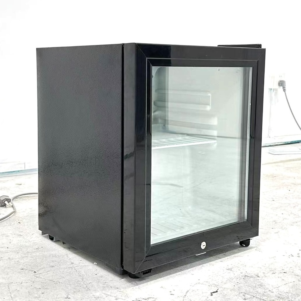 monster mini fridge chocolate cooler glass door fridge 195l minibar fridge