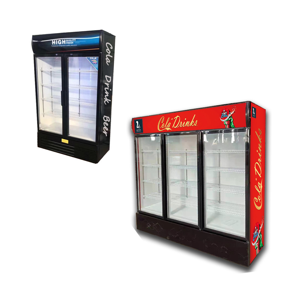 factory  vertical display fridge freezers second hand fridge showcase fridge  container