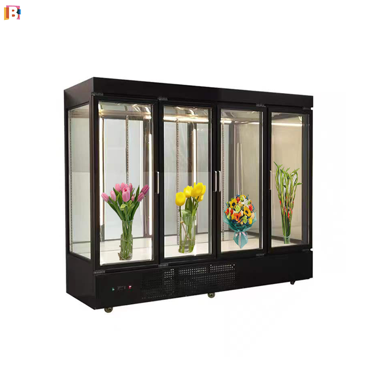 New Style Chiller Flower Display Fridge Used Showcase Refrigerators For Flowers