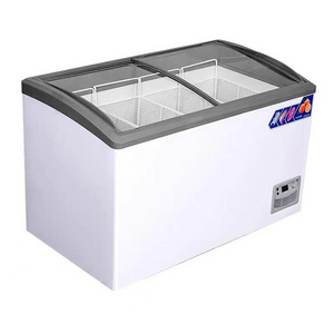 High quality Commercial Display Refrigerator Supermarket frost-free ice cream freezer display cabinet Freezer