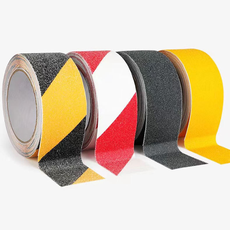 54Rolls/Carton Waterproof Single Sided Good Viscosity Floor Non Skid Tapes Rubber Super Affordable Anti Slip Tape