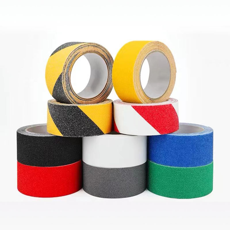 54Rolls/Carton Waterproof Single Sided Good Viscosity Floor Non Skid Tapes Rubber Super Affordable Anti Slip Tape