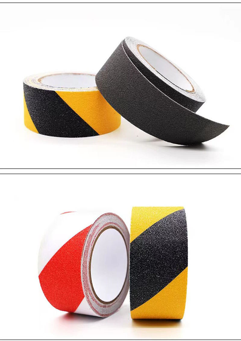 54Rolls/Carton Waterproof Single Sided Good Viscosity Floor Non Skid Tapes Rubber Super Affordable Anti Slip Tape