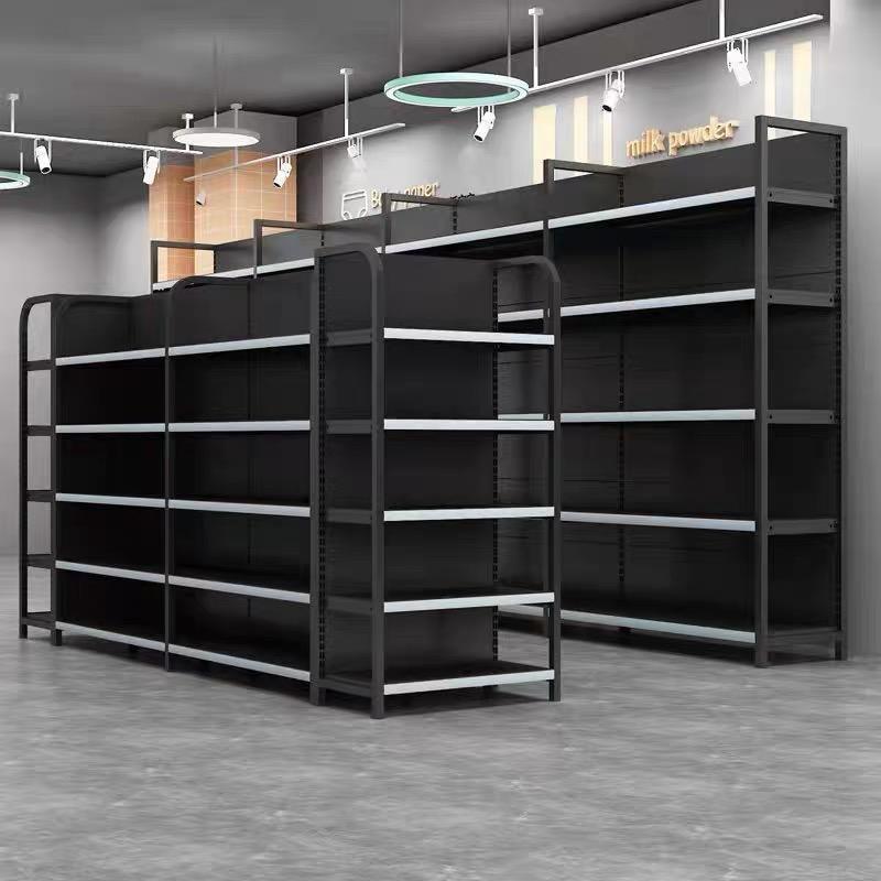 Custom Shelves Grocery Store Gondola Shelving Liquor Store Supplies Retail Display Shop Gondola Supermarket Shelving For Sale