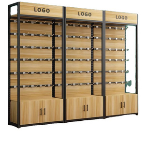 Custom Retail Grocery wood shop racks supermarket display shelves convenience store rack