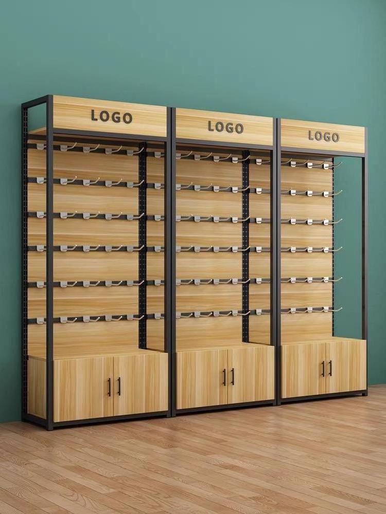 Custom Retail Grocery convenience Store Rack wood display shelf racks supermarket shelves