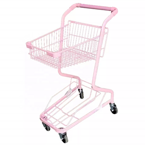 Factory Direct Supermarket Shopping Trolley & Carts Convenience Store Shopping Cart Retail Store Hand Push Shopping Cart