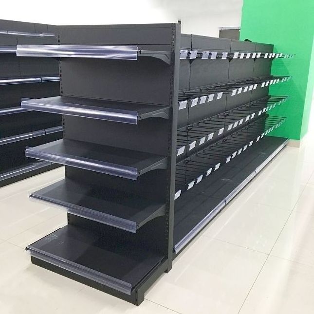 Custom metal storage rack display shelves for supermarket shelf display rack gondola shelving supermarket shelves durable shop