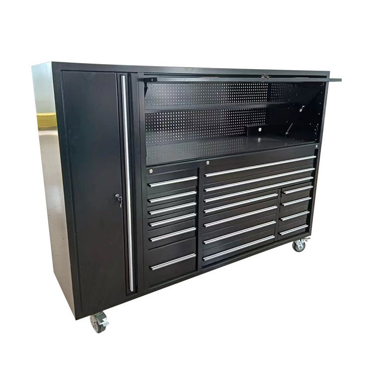 Custom Manufacture Tool Chest Rolling Garage Cabinets Tool Locker With 20 Drawers