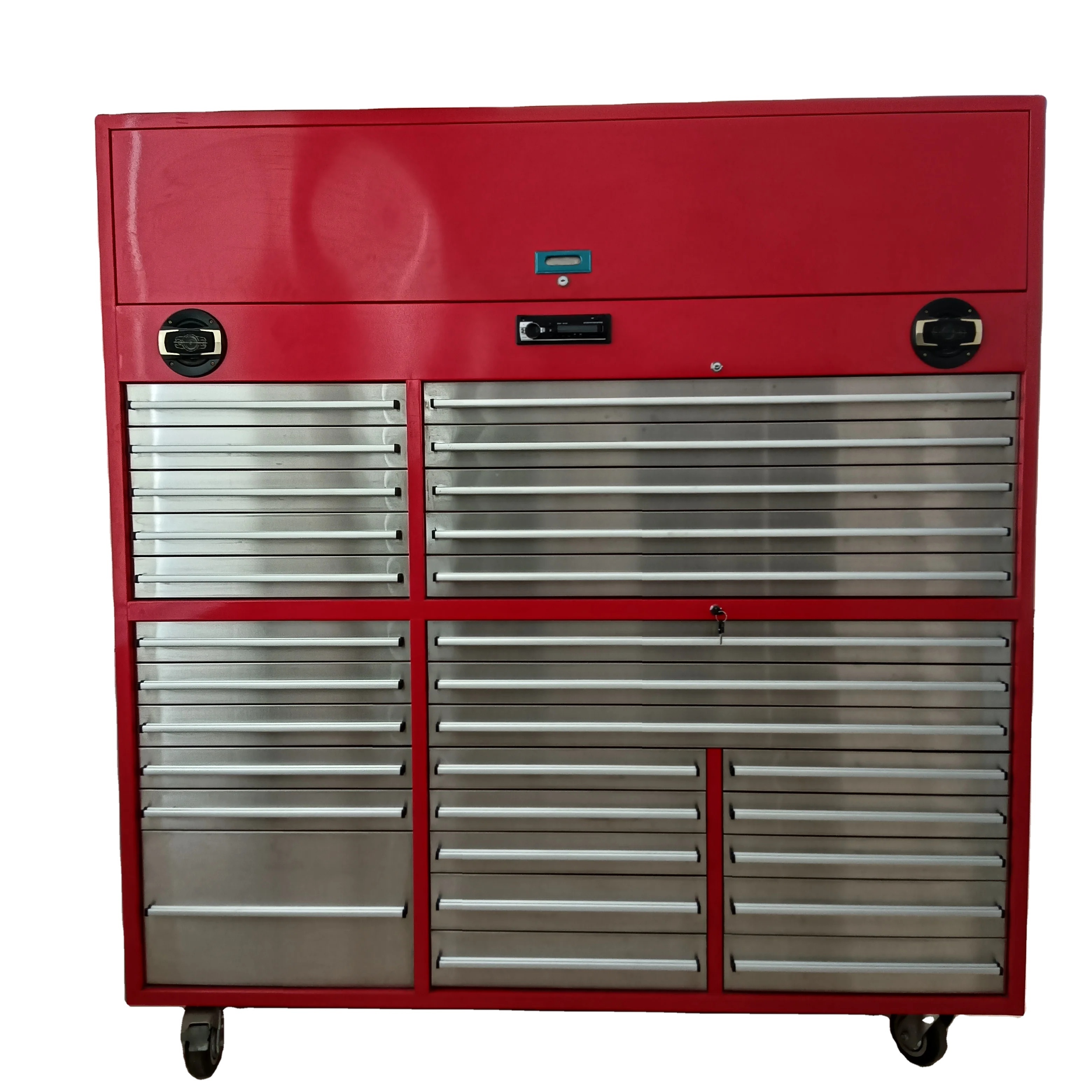 Brand new mechanics workshop tool cabinet stainless steel edge tool chest