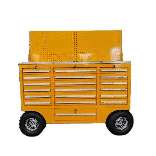 Customize Popular Hand-propelled Tool Cart And Toolbox And Steel Workshop Metal Tool Cabinet