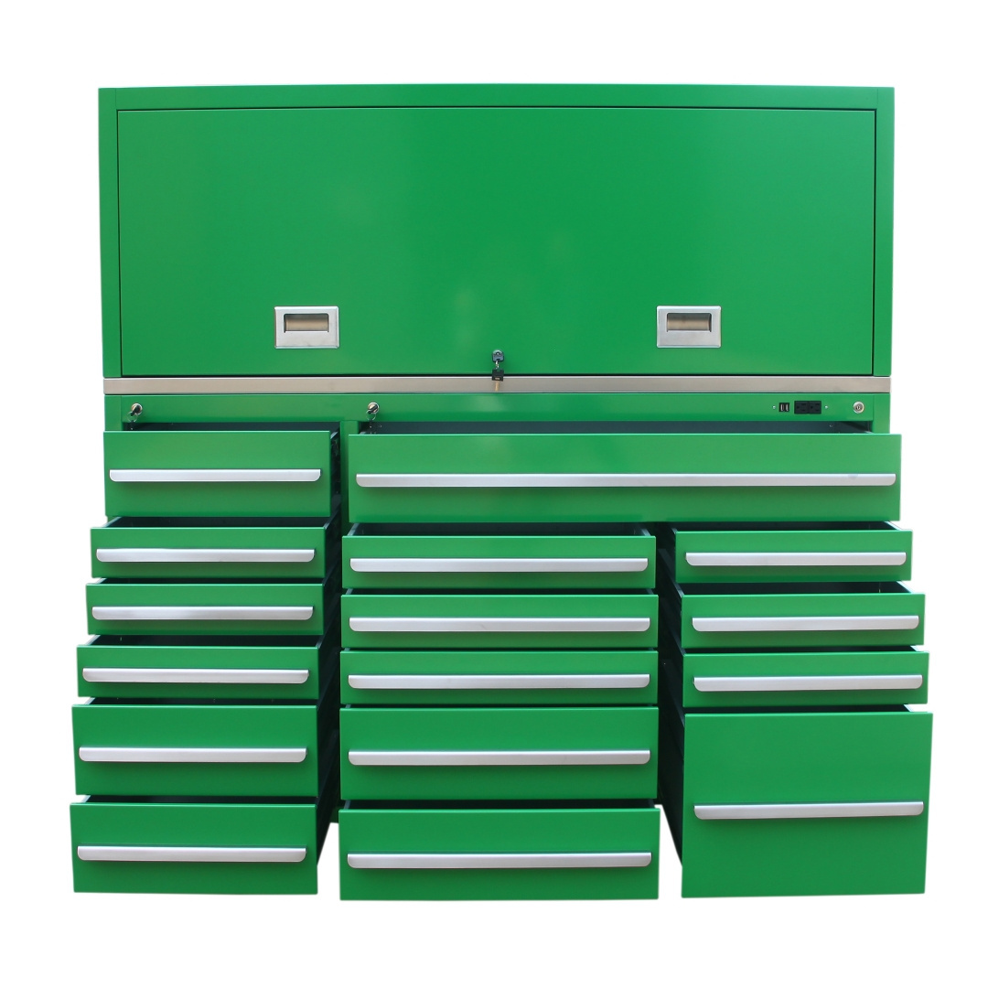 Heavy duty tool chest hutch for tool cabinet workshop tool box